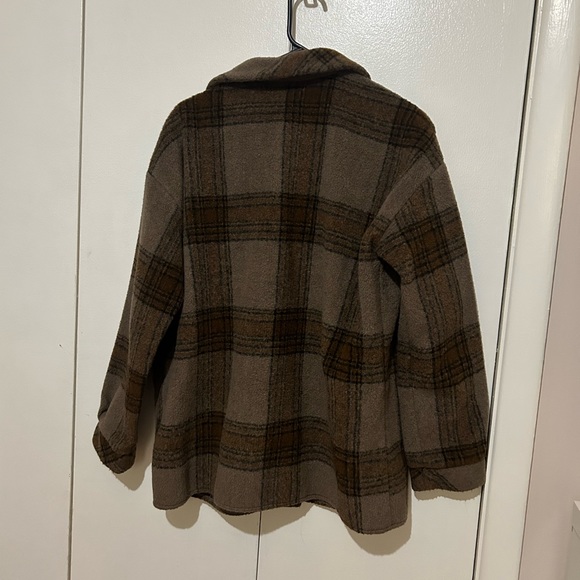 Missguided plaid coat - Picture 2 of 4